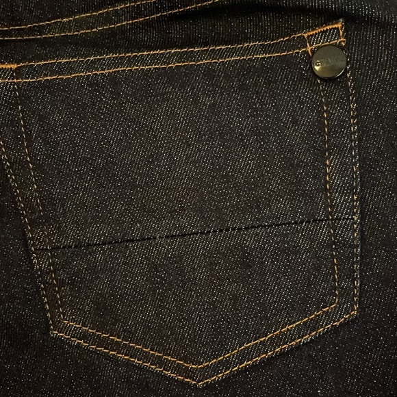 Womens Authentic Iceberg Jeans - embroidered design waist 27 inch NWT - Picture 7 of 11